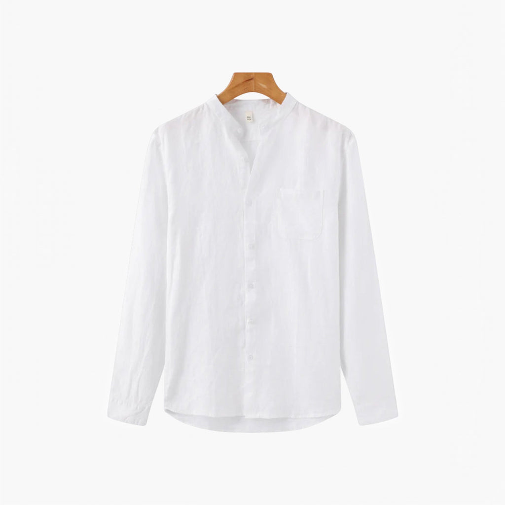 Lewis | Men's Breathable Linen Shirt Everyday Comfort