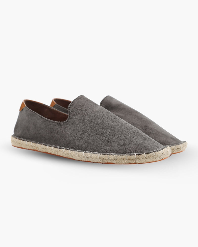 Sorrento Suede Espadrille - Mance Wear Gray / 38