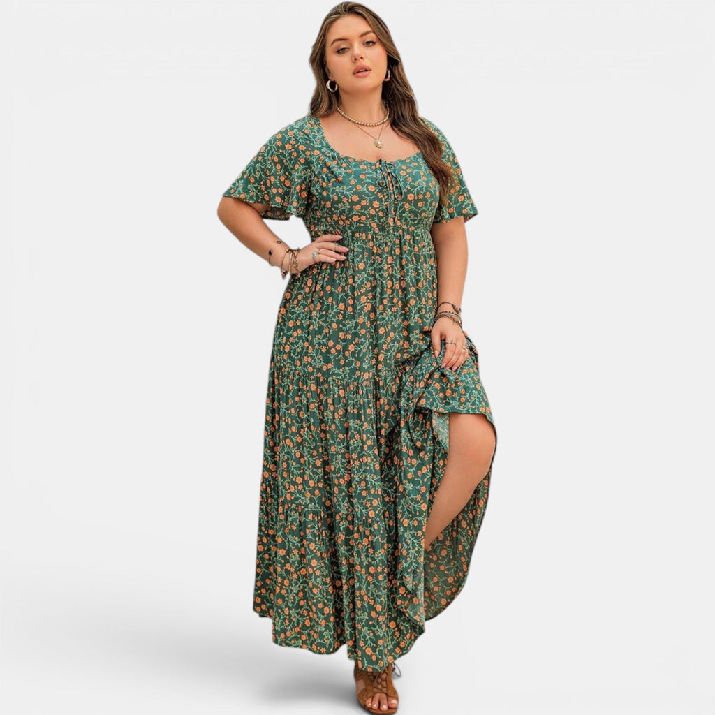 Ella | Women's Floral Maxi Boho Dress for Summer Days