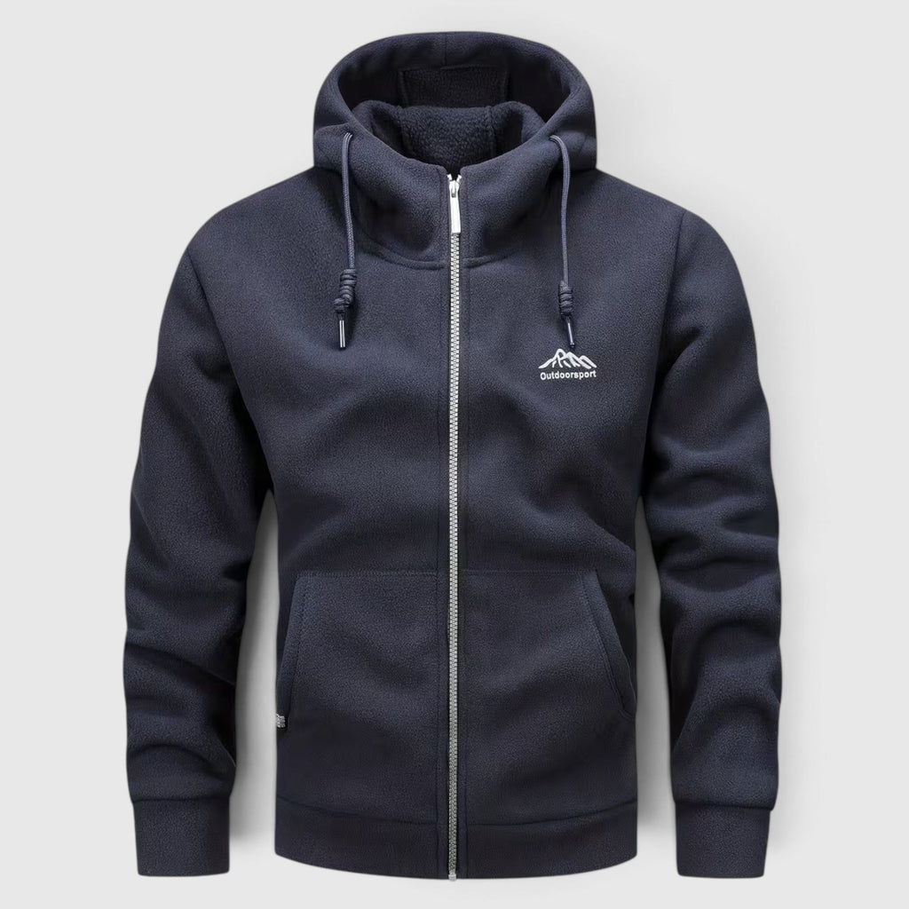 Leo Thick Winter Fleece Hoodie