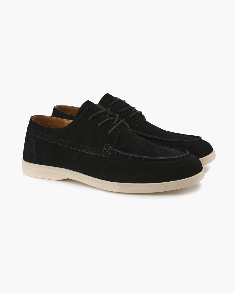 Suede Lace-Up Shoes