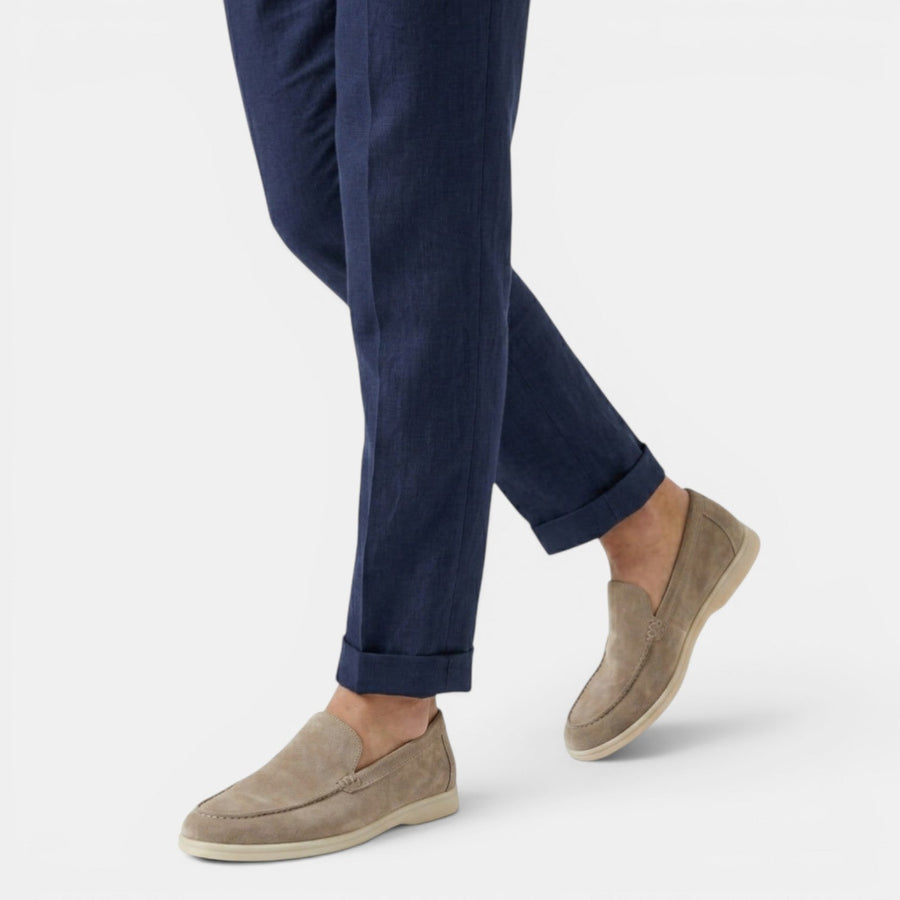 Refined Suede Craftsmanship
