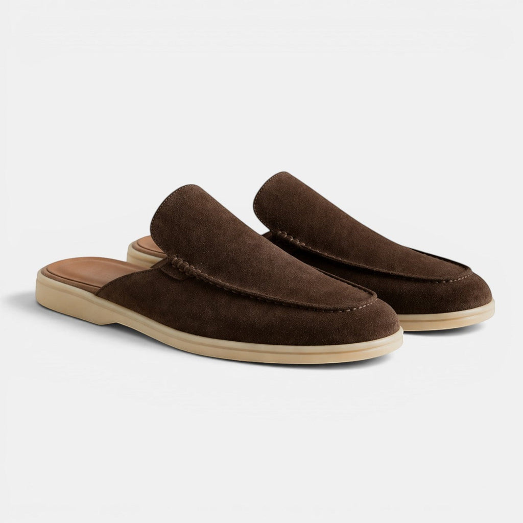 Caleb Breathable Suede Mules