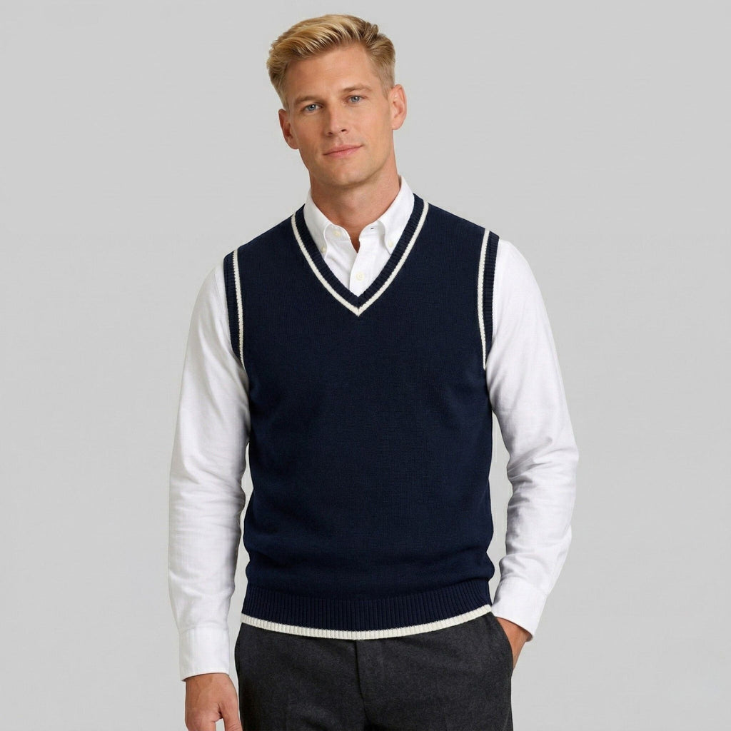 Graham Cable Knit Business Sweater