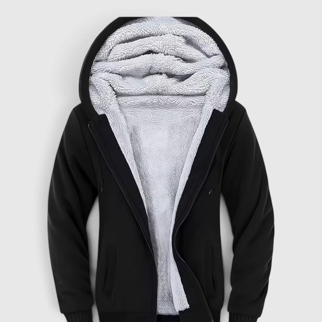 Elliot Sherpa Lined Zip Hoodie