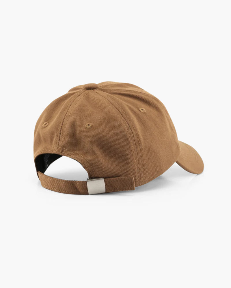 New York Cap – Embroidered Cotton – Adjustable Strapback - Mance Wear Brown