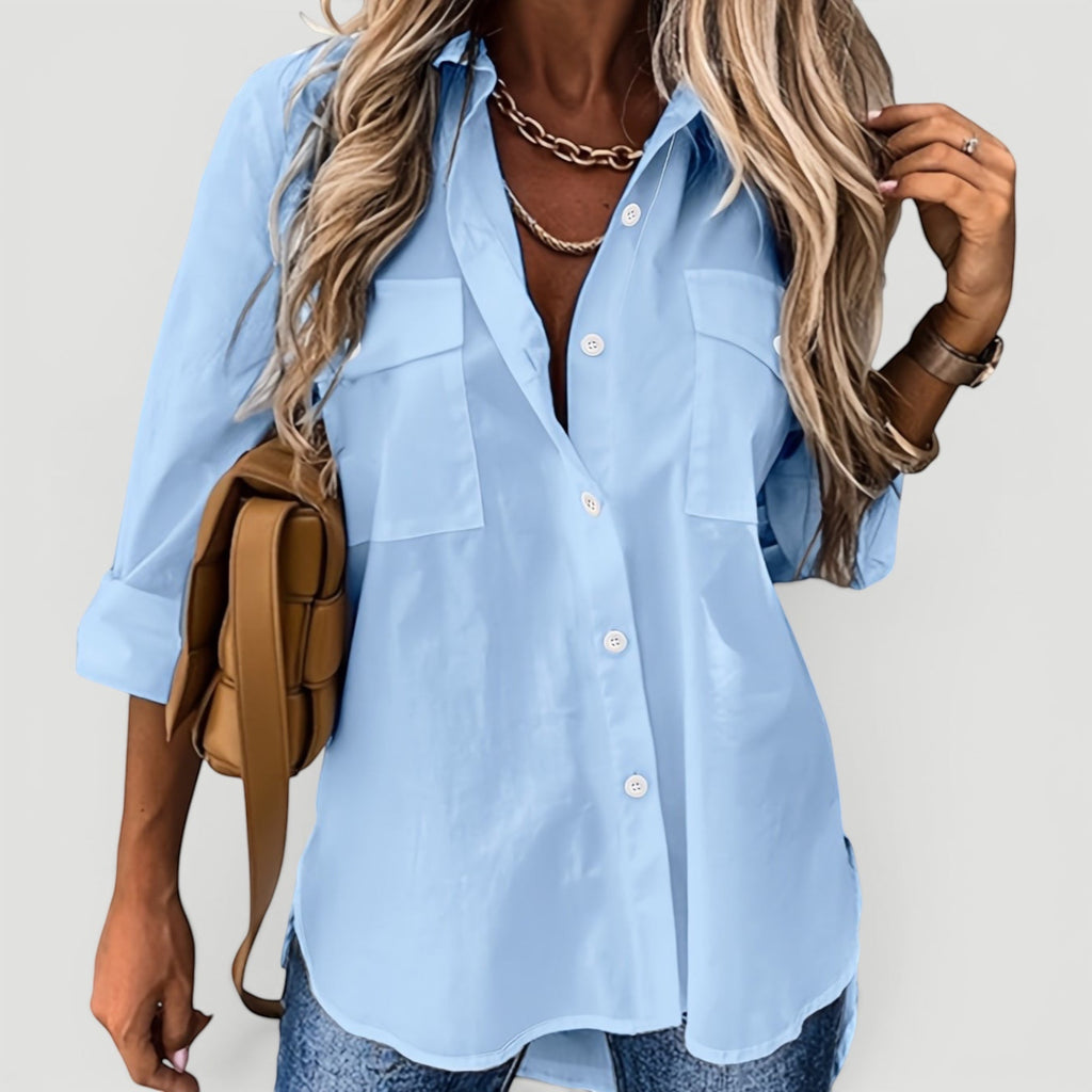 Ivy | Women’s Button Blouse Comfortable Daily Wear