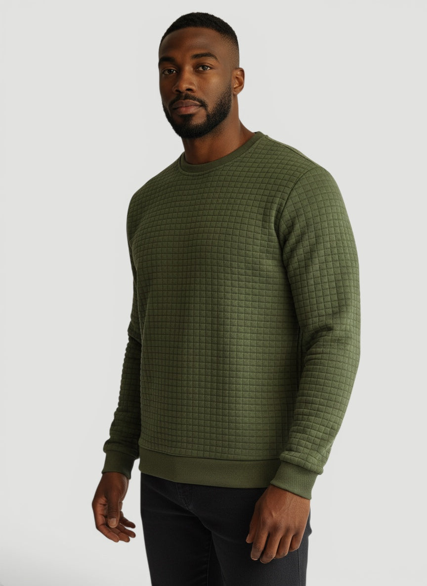 Harvey | Men’s Soft Lightweight Crew Neck Winter Sweater