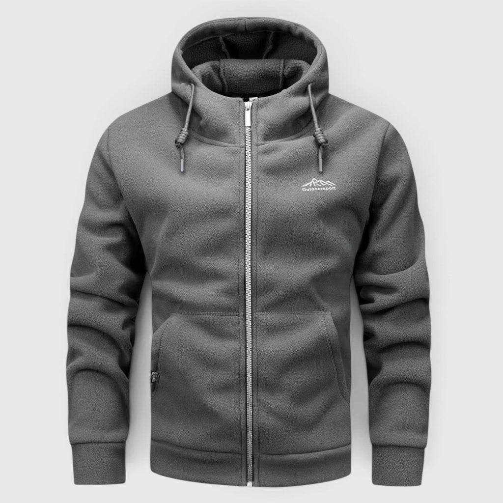 Leo Thick Winter Fleece Hoodie