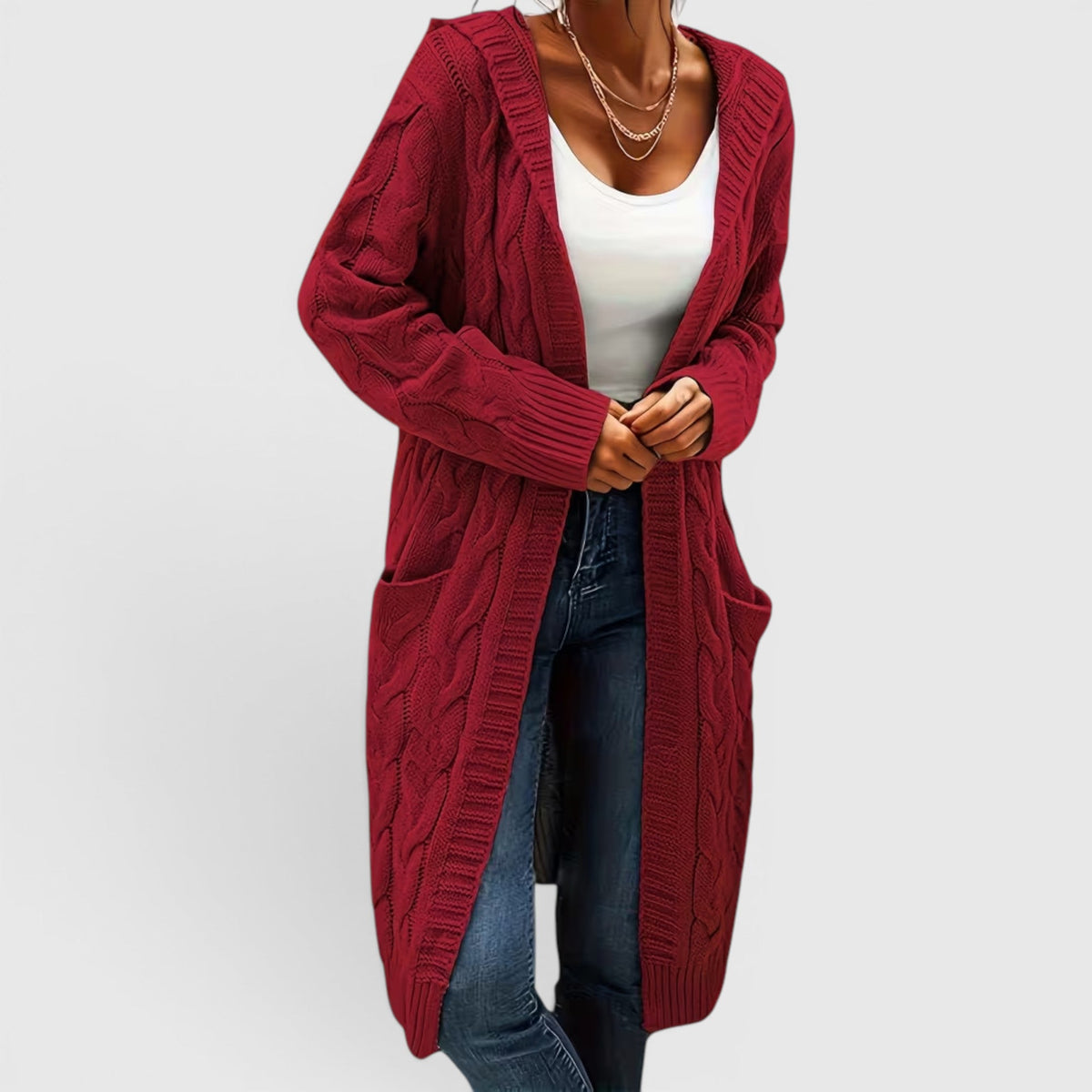 Ariana | Women's Breathable Casual Office Long Sweater