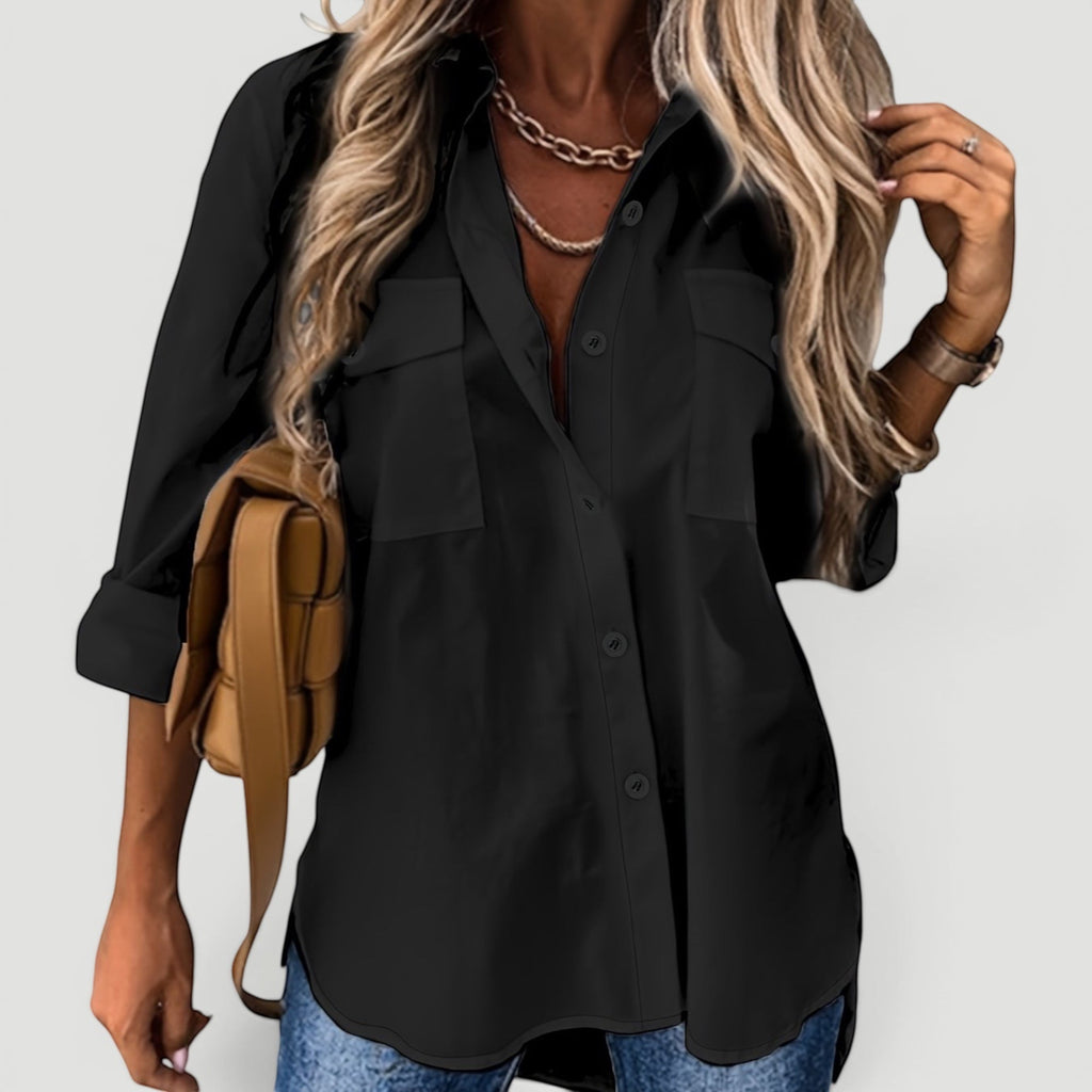 Ivy | Women’s Button Blouse Comfortable Daily Wear
