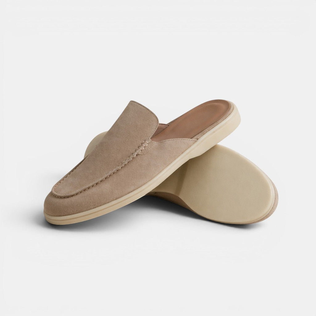 Caleb Breathable Suede Mules