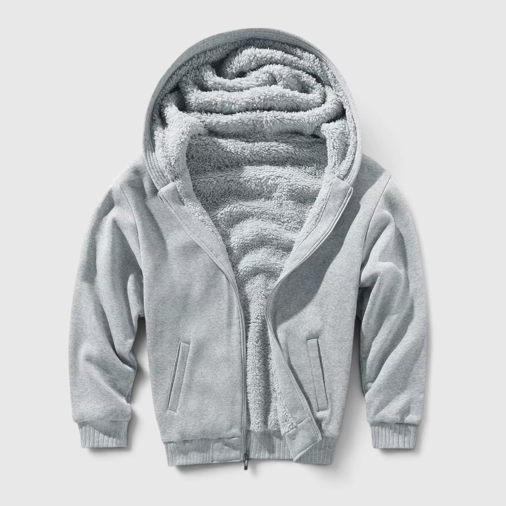 Elliot Sherpa Lined Zip Hoodie