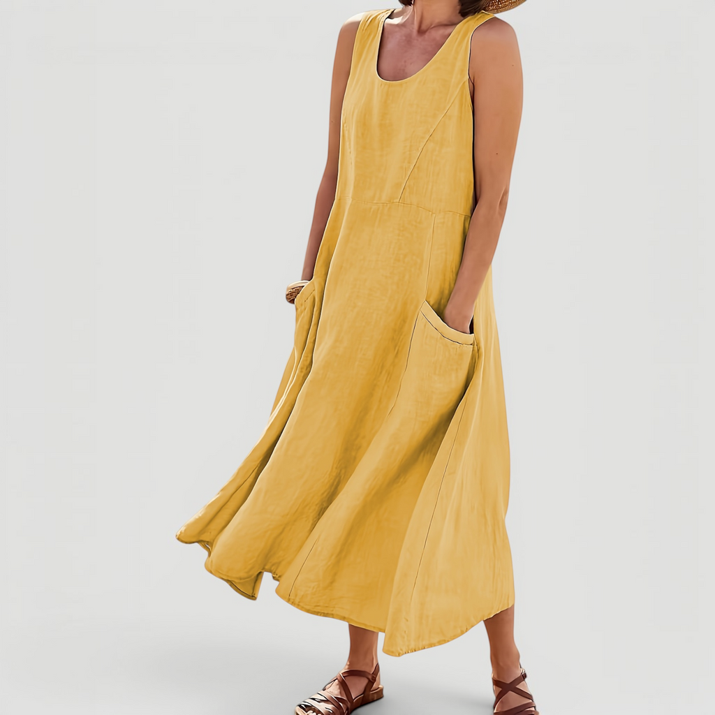 Chloe | Women’s Cotton Summer Dress Comfortable Fit