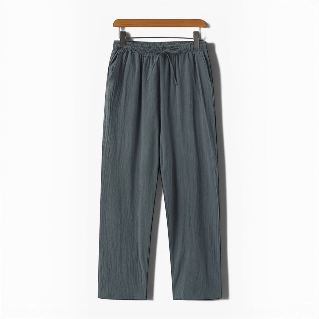 Nicholas | Men's Linen Trousers Breathable Summer Wear
