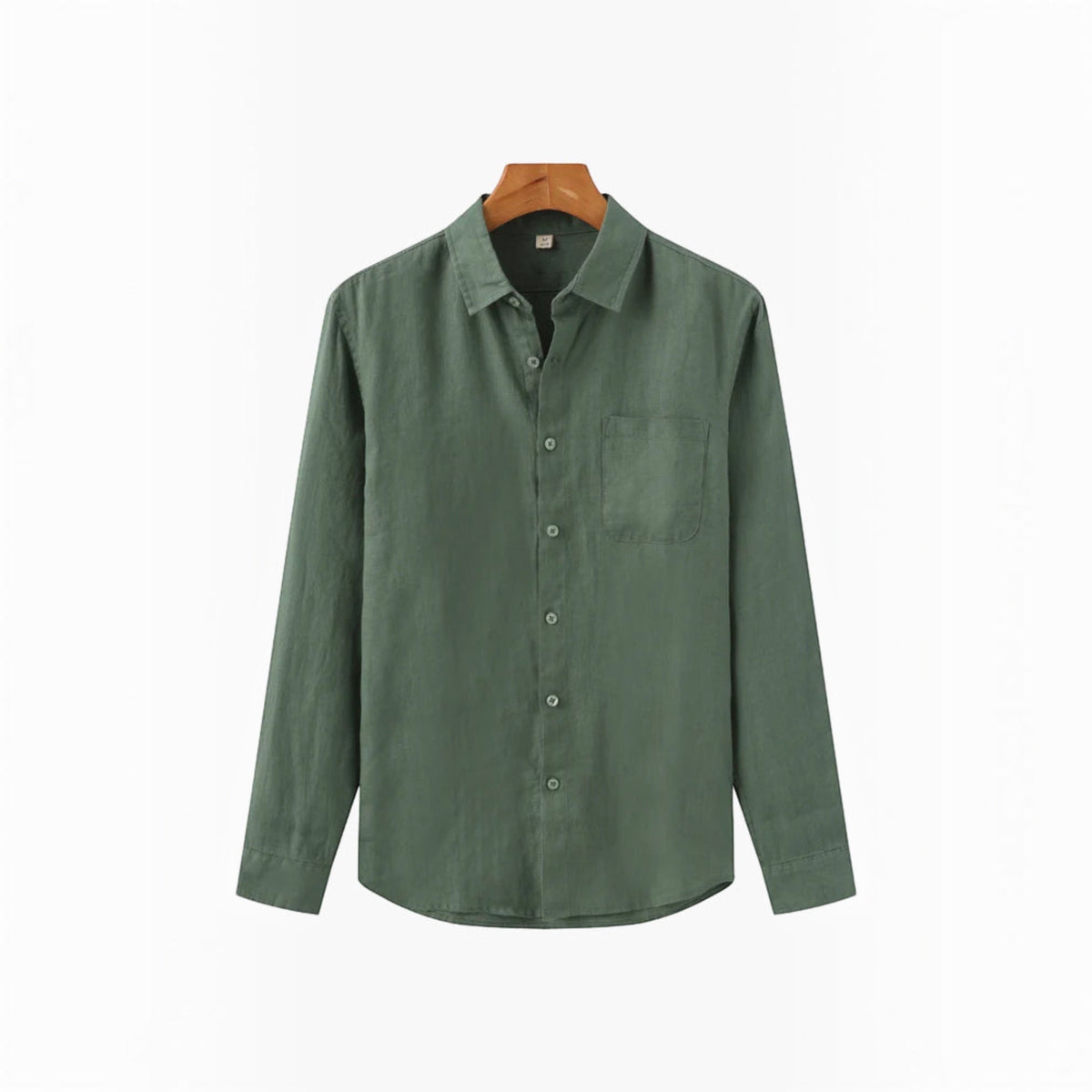 Lewis | Men's Breathable Linen Shirt Everyday Comfort