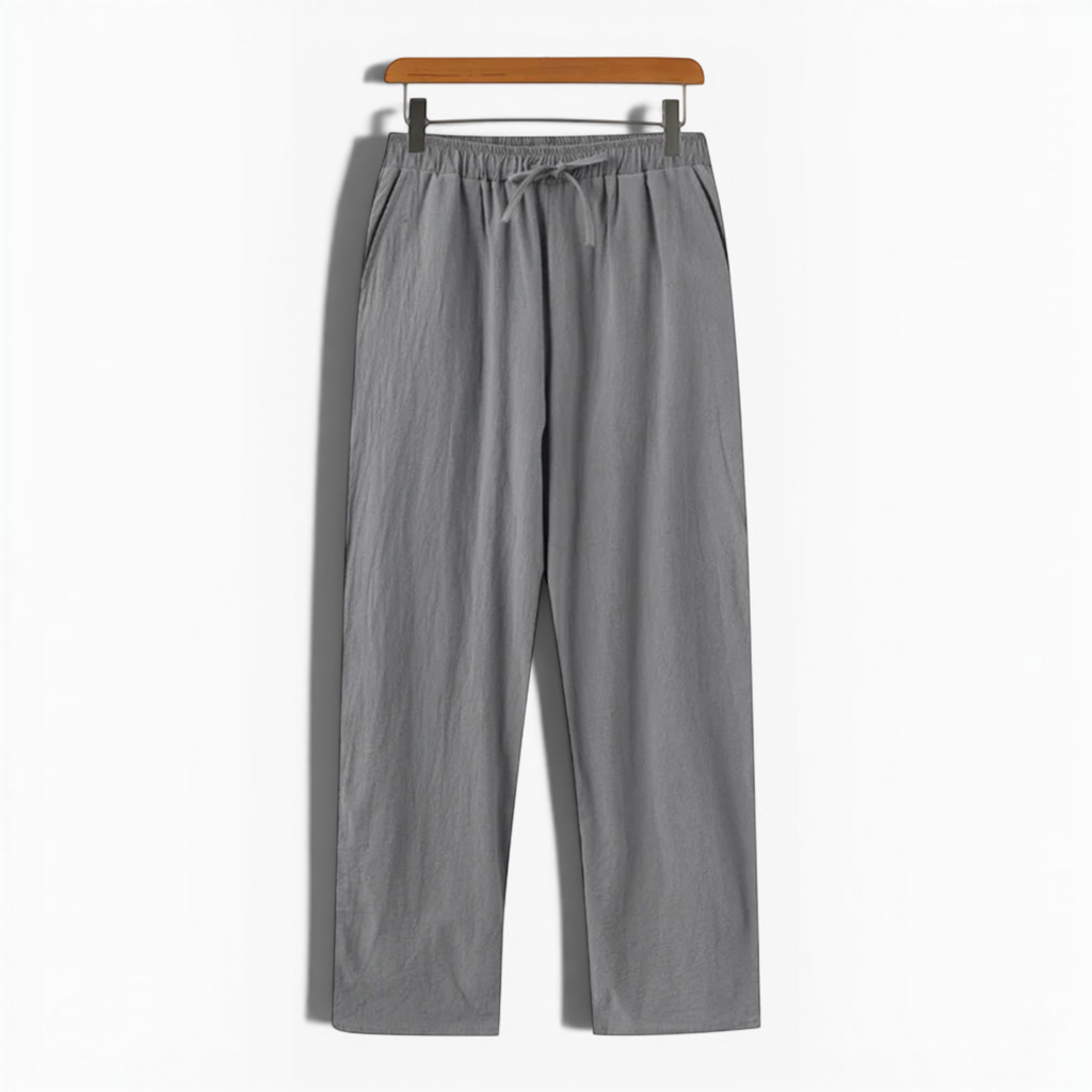 Nicholas | Men's Linen Trousers Breathable Summer Wear