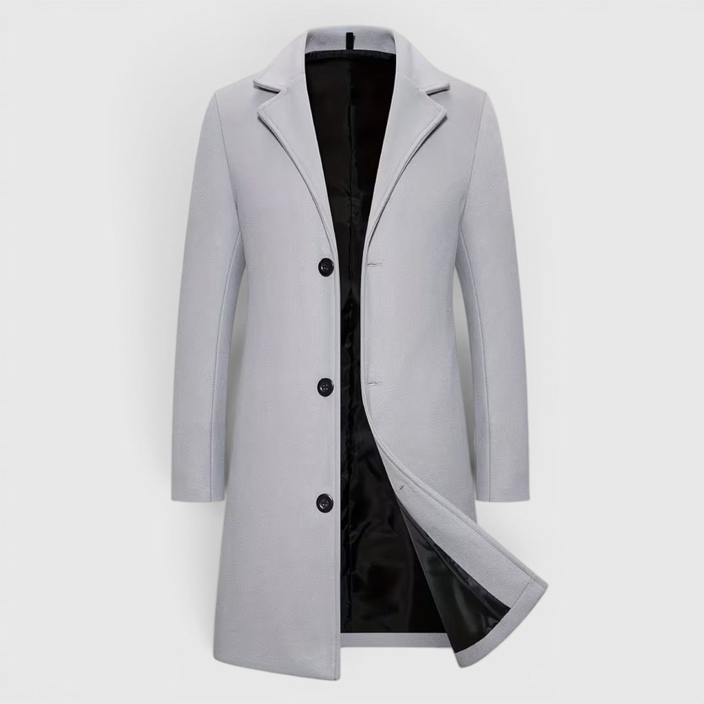 Zachary Single-Breasted Trench Coat