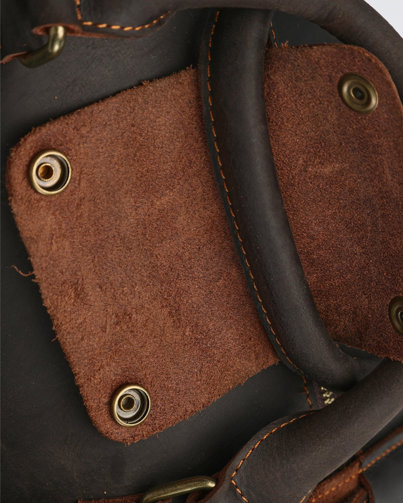 Ashford Leather Weekender - Mance Wear Brown