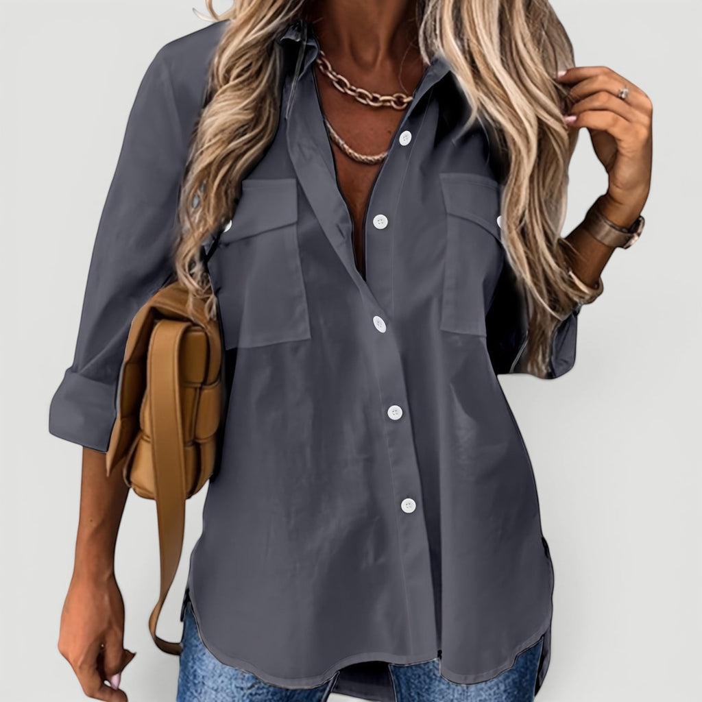 Ivy | Women’s Button Blouse Comfortable Daily Wear