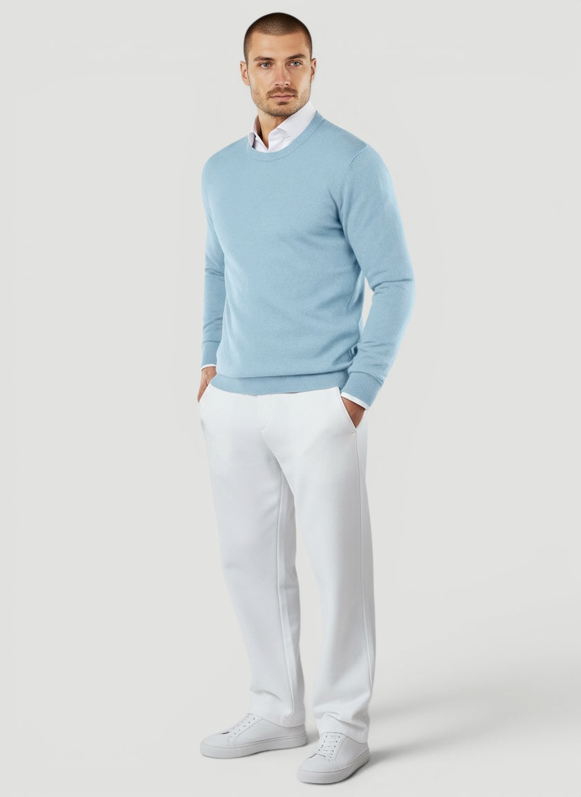 Isaac | Men’s Casual Everyday Crew Neck Sweater