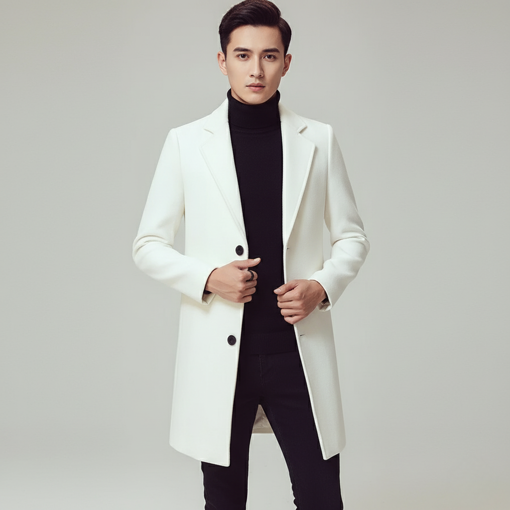 Coat Wool Minimal Alden