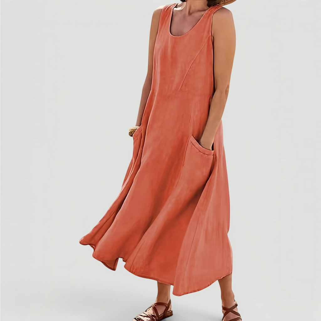 Chloe | Women’s Cotton Summer Dress Comfortable Fit