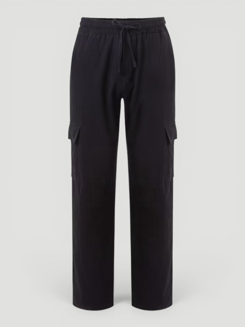 Victor | Men’s Breathable Multi-Pocket Linen Pants