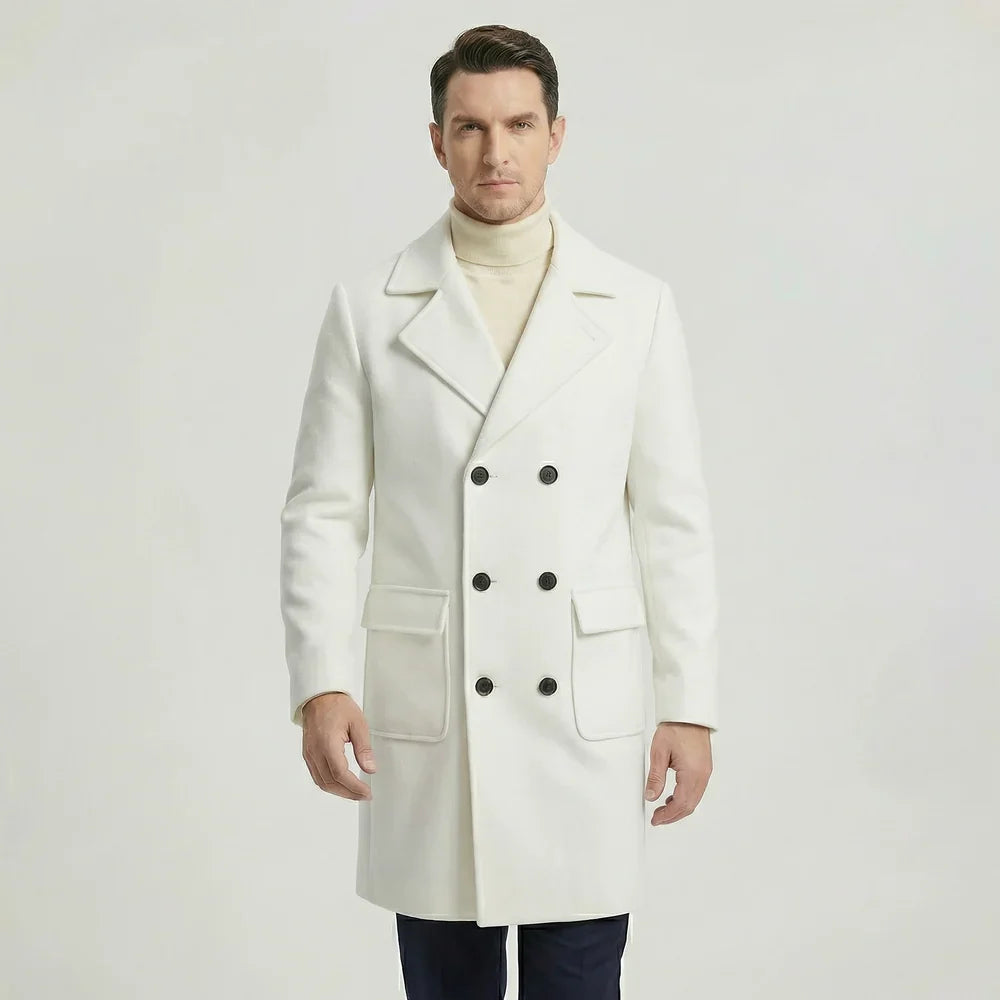 Coat Wool Heritage York - Mance Wear White / M