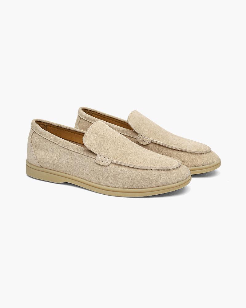 Suede Loafers - Mance Wear Beige / 4