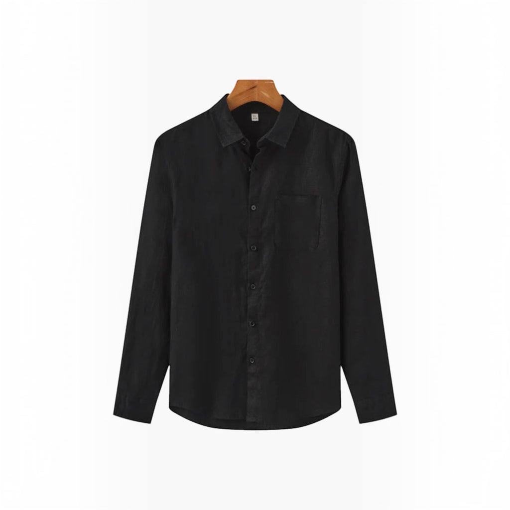 Lewis | Men's Breathable Linen Shirt Everyday Comfort