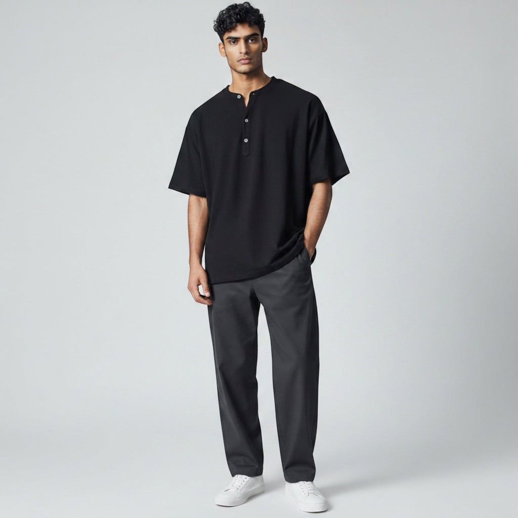 Theo | Men’s Breathable Summer Shirt Short Sleeve