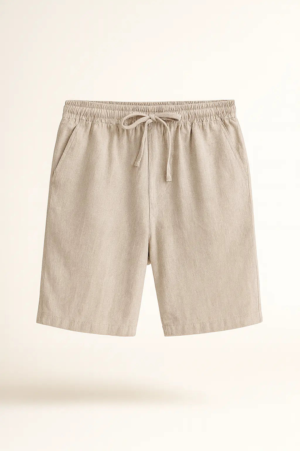 Essential Linen-Blend Drawstring Shorts