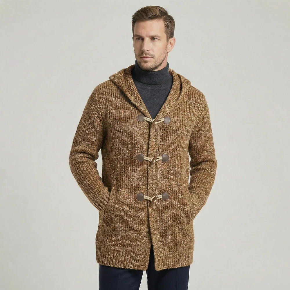 Cardigan Hooded Wool Nord