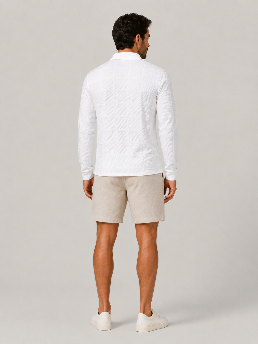 Understated Jacquard Depth
