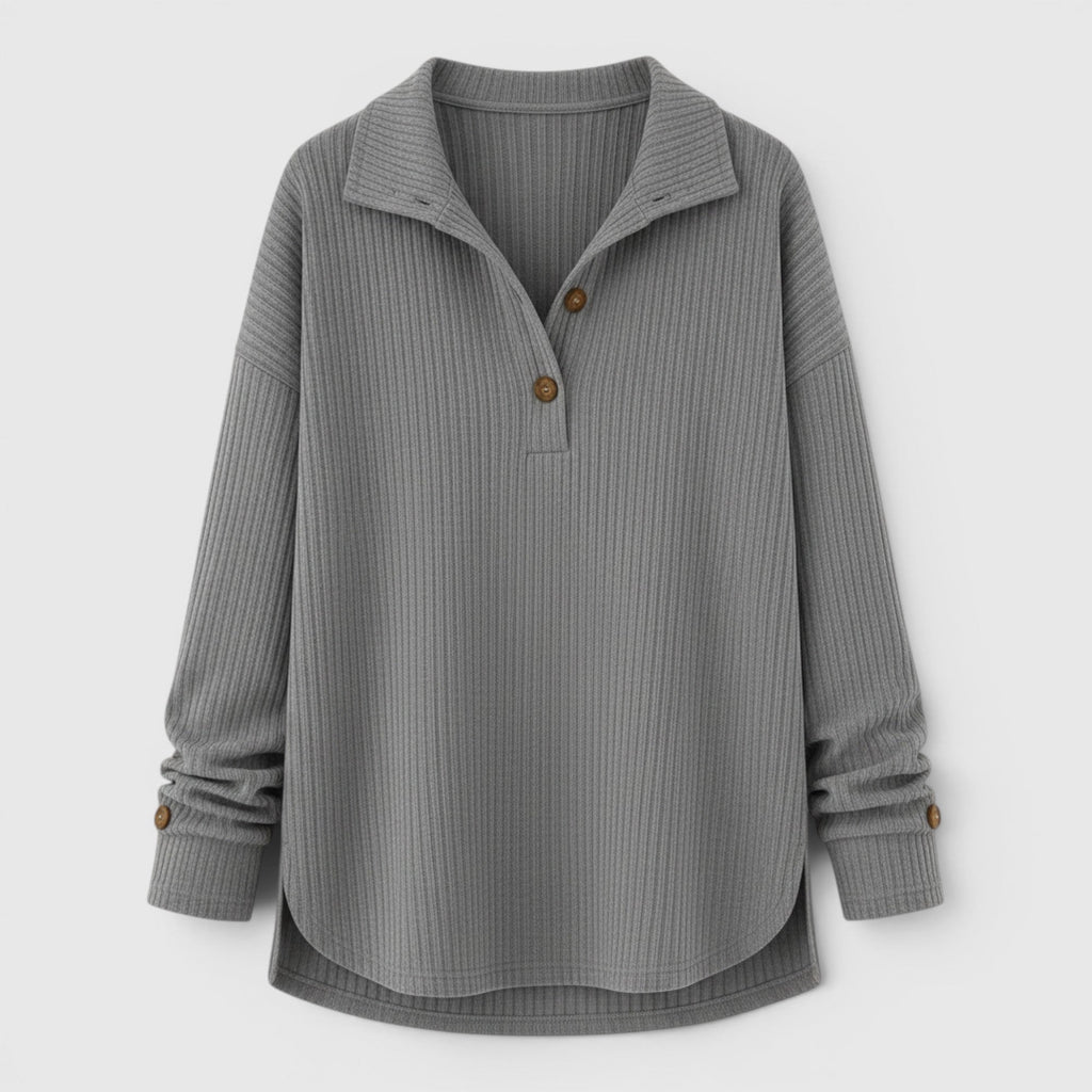 Rhea Relaxed Fit Linen Pullover Shirt