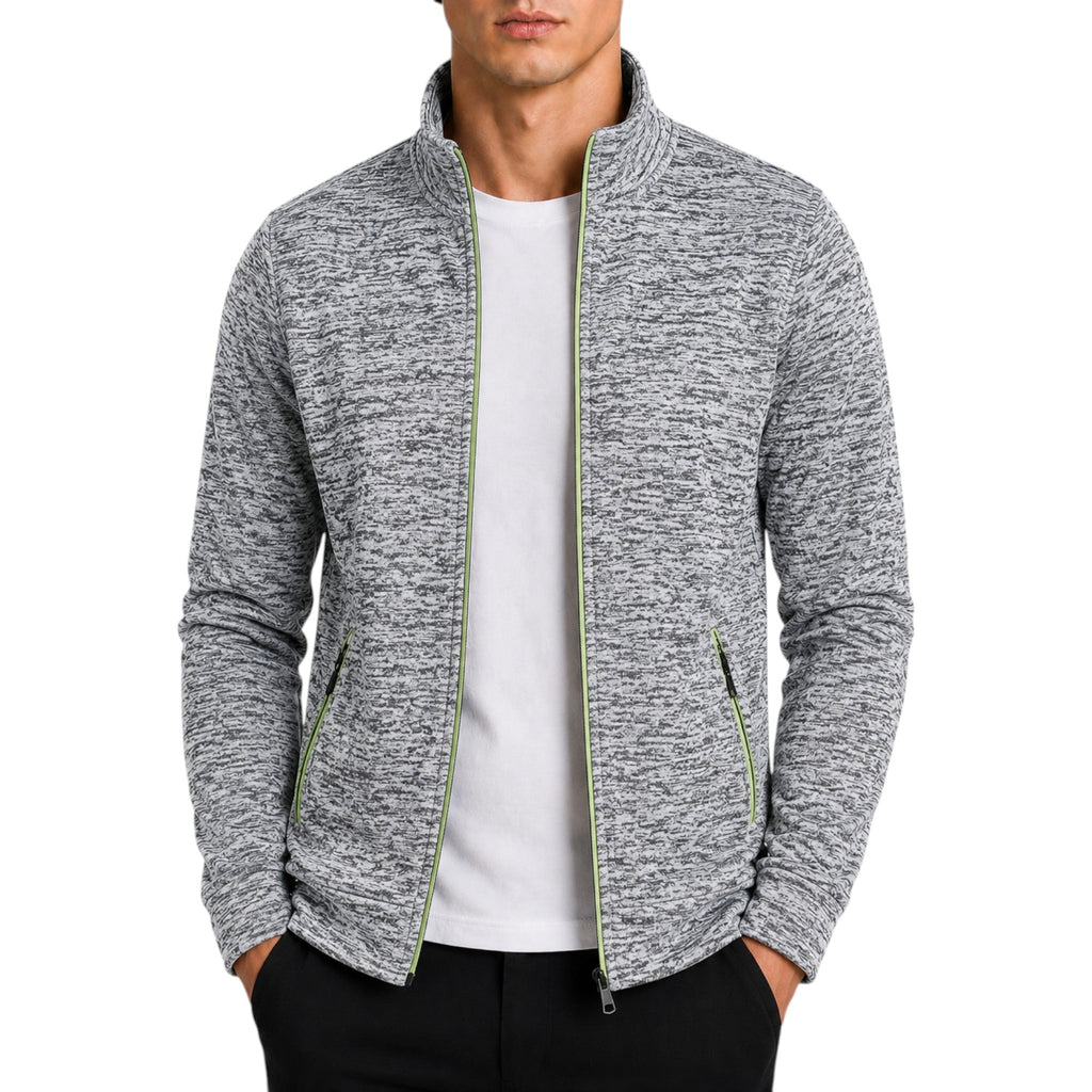 Aaron High Neck Knit Pullover Sweater