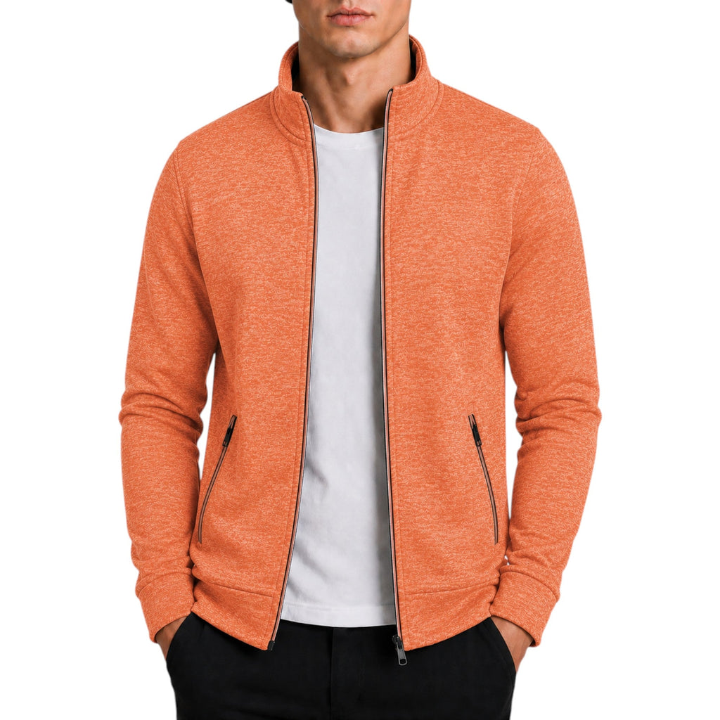 Aaron High Neck Knit Pullover Sweater