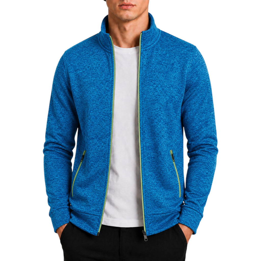 Aaron High Neck Knit Pullover Sweater