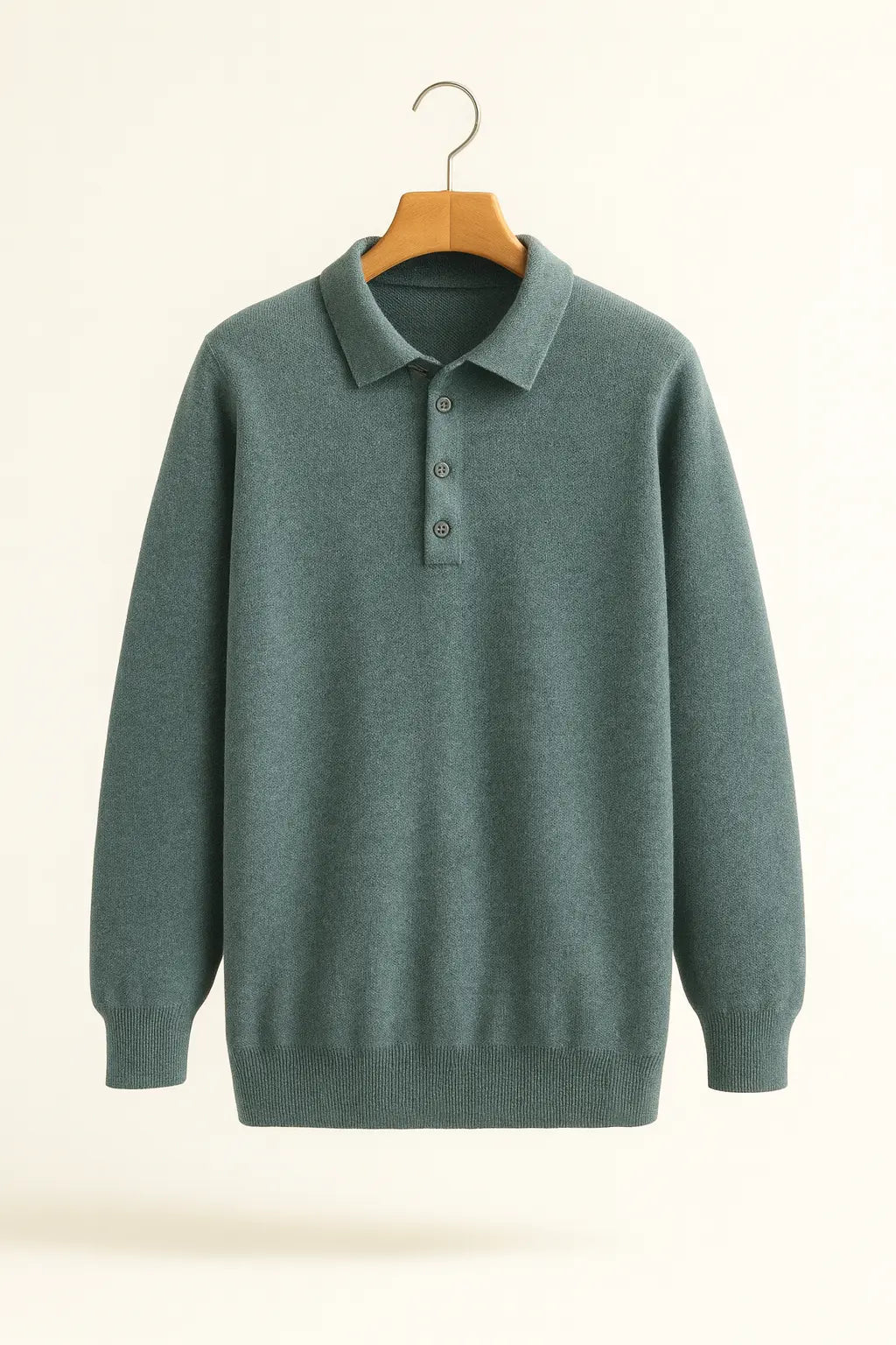 Heritage Knit Polo Sweater