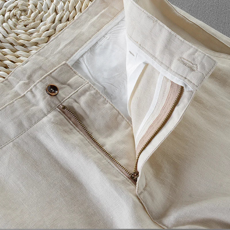 Pants Linen Classic Ares - Mance Wear White / 30
