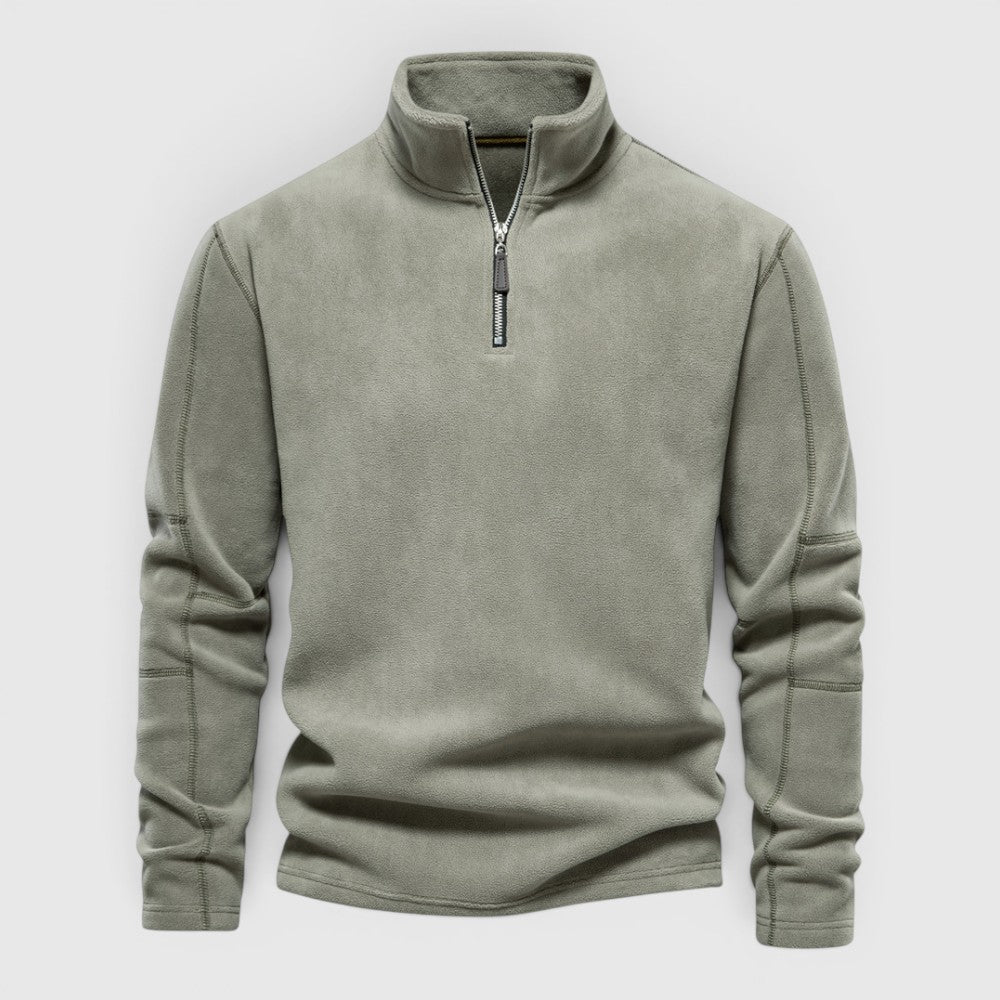 Wesley Fleece Half Zip Sweater