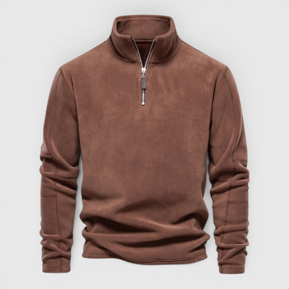 Wesley Fleece Half Zip Sweater