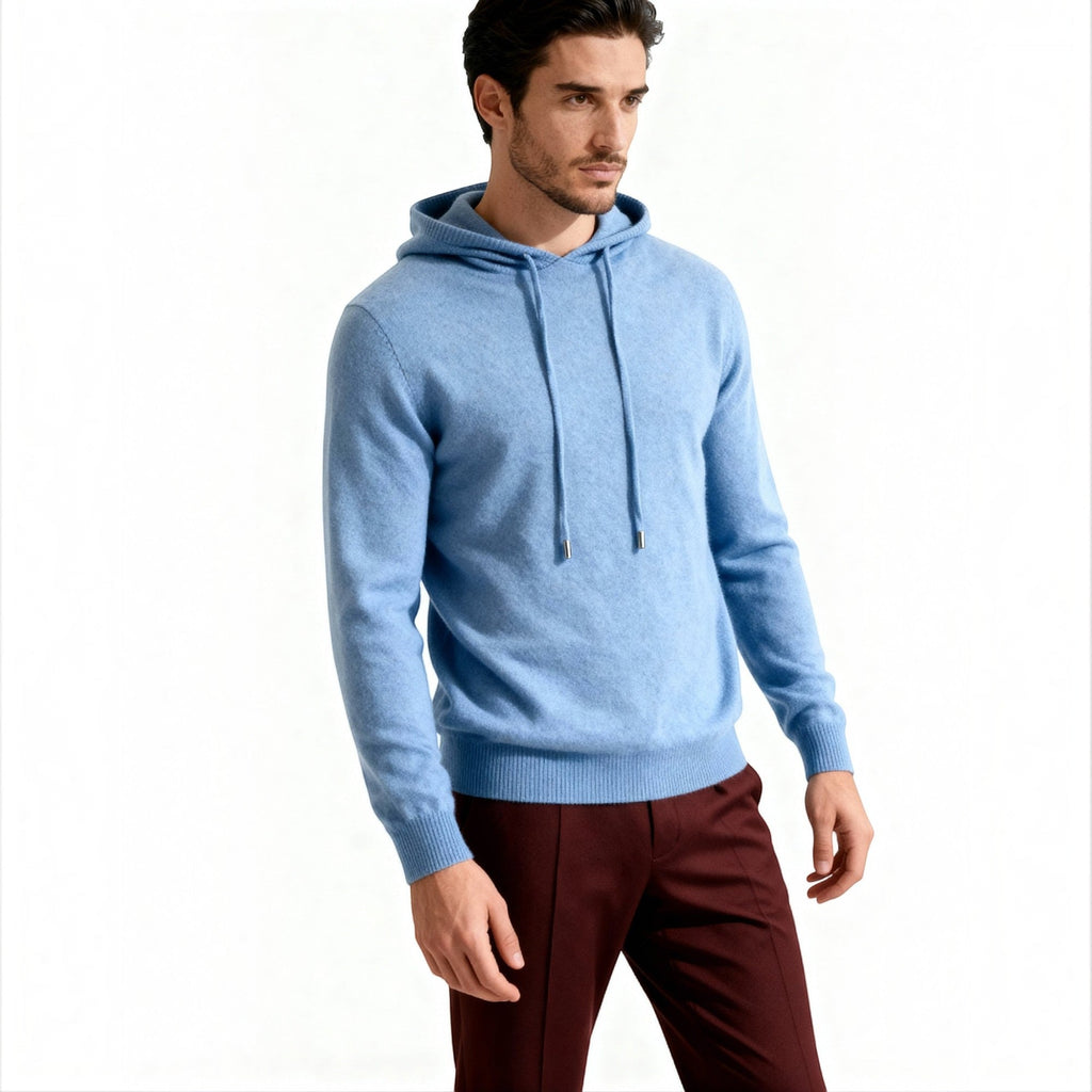 Marcus Lightweight Cashmere Hoodie