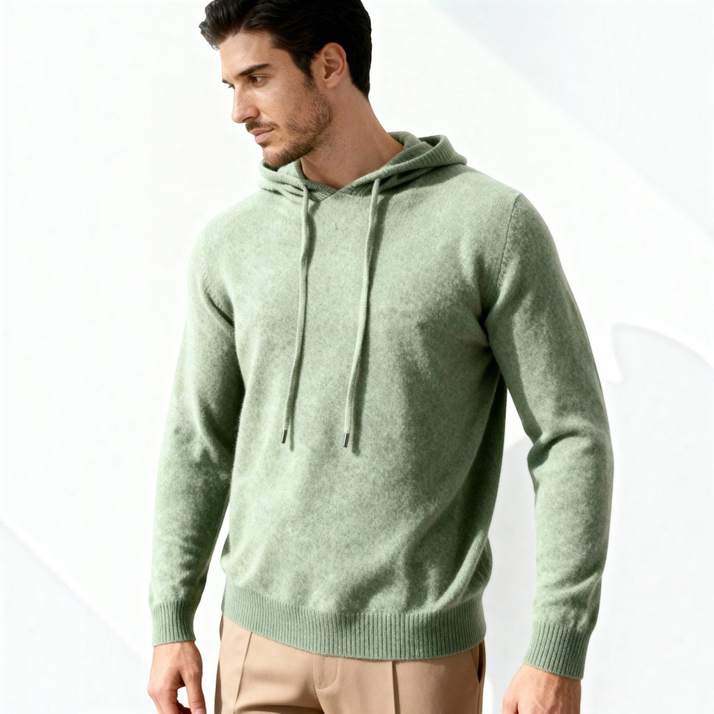 Marcus Lightweight Cashmere Hoodie