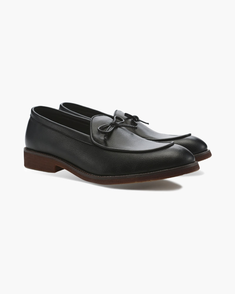 Mansfield Bow Loafer - Mance Wear Black / 38