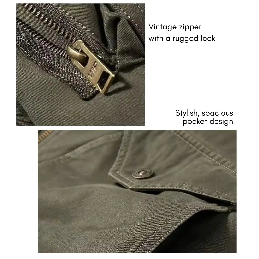 Jacket Cargo Warm Everest - Mance Wear Khaki / S