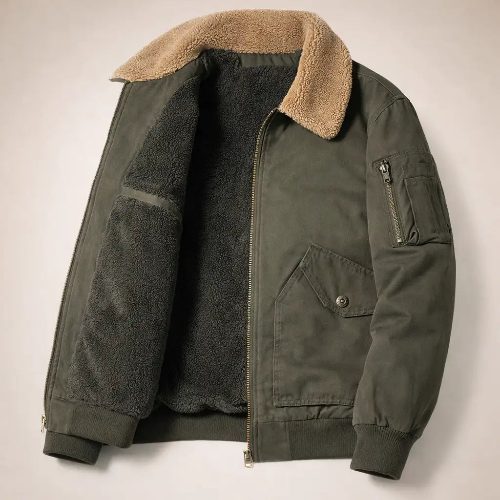 Jacket Cargo Warm Everest - Mance Wear Khaki / S