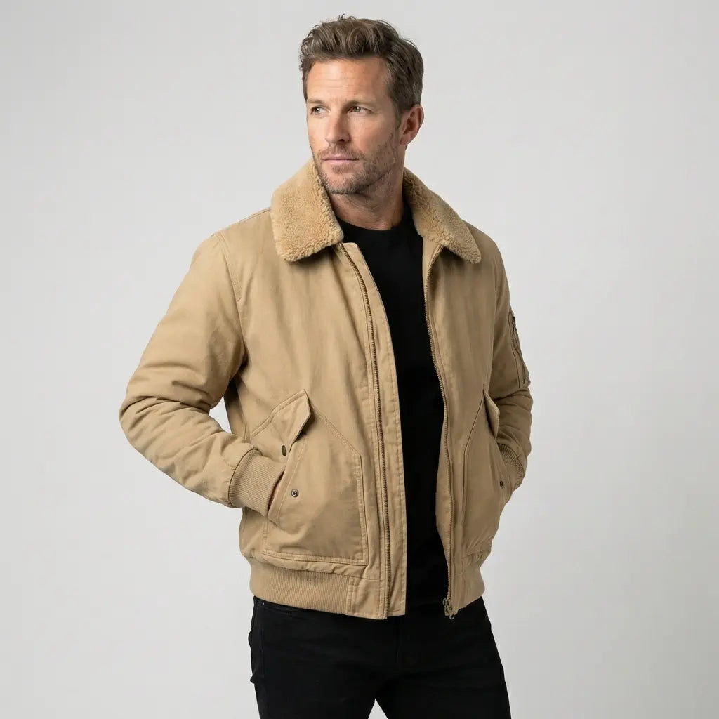 Jacket Cargo Warm Everest - Mance Wear Khaki / S