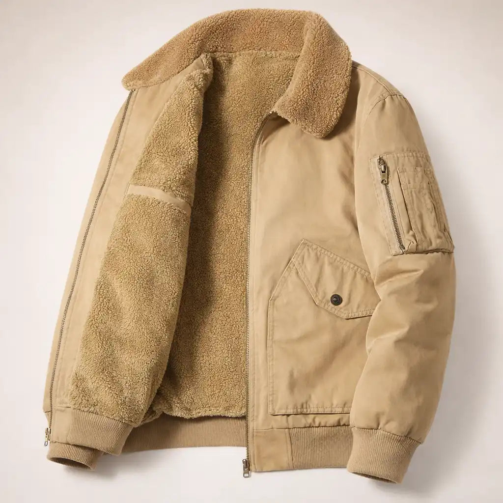 Jacket Cargo Warm Everest - Mance Wear Khaki / S